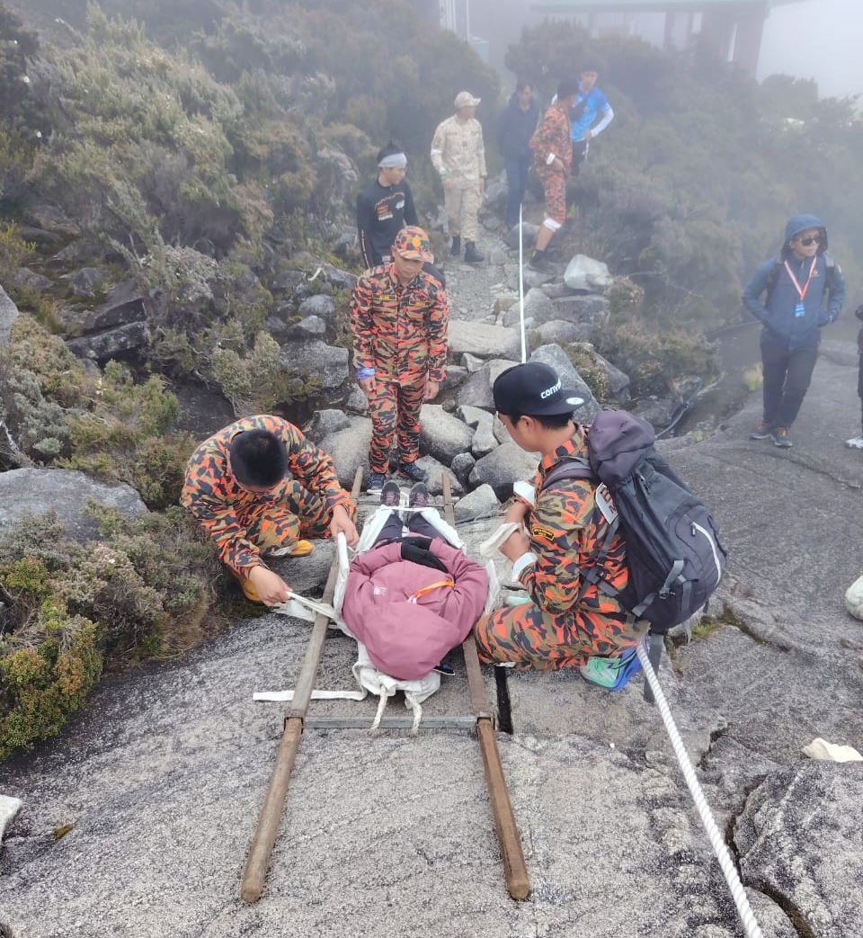 Fire Dept conducts Mount Kinabalu evacuation drill, marks quake anniversary