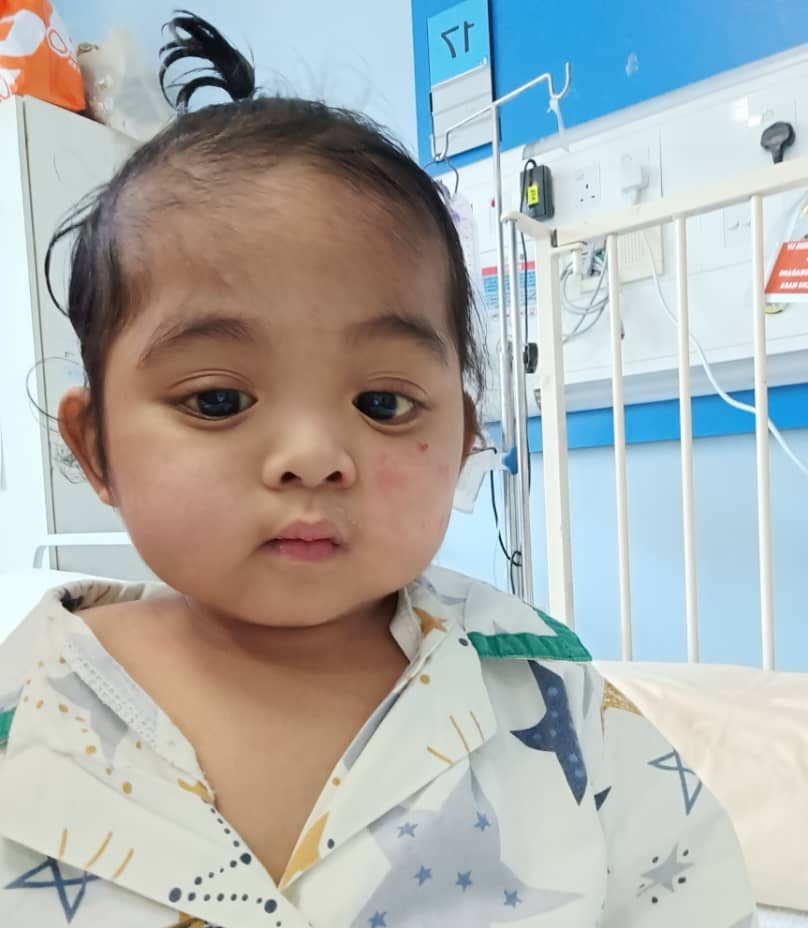 Bintulu toddler Gonzalez Yiu still needs RM134,000 for life-saving second liver transplant in China