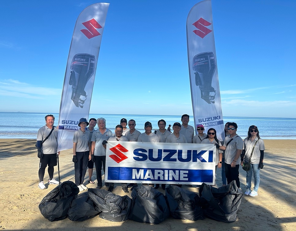 KTS, Suzuki Marine mark 50 years with ocean clean-up campaign