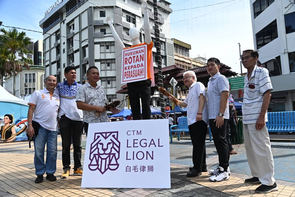 Warisan legal advisor launches anti-corruption campaign, urges caning for offenders