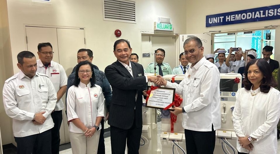 100 new hemodialysis machines to boost kidney care in Sabah