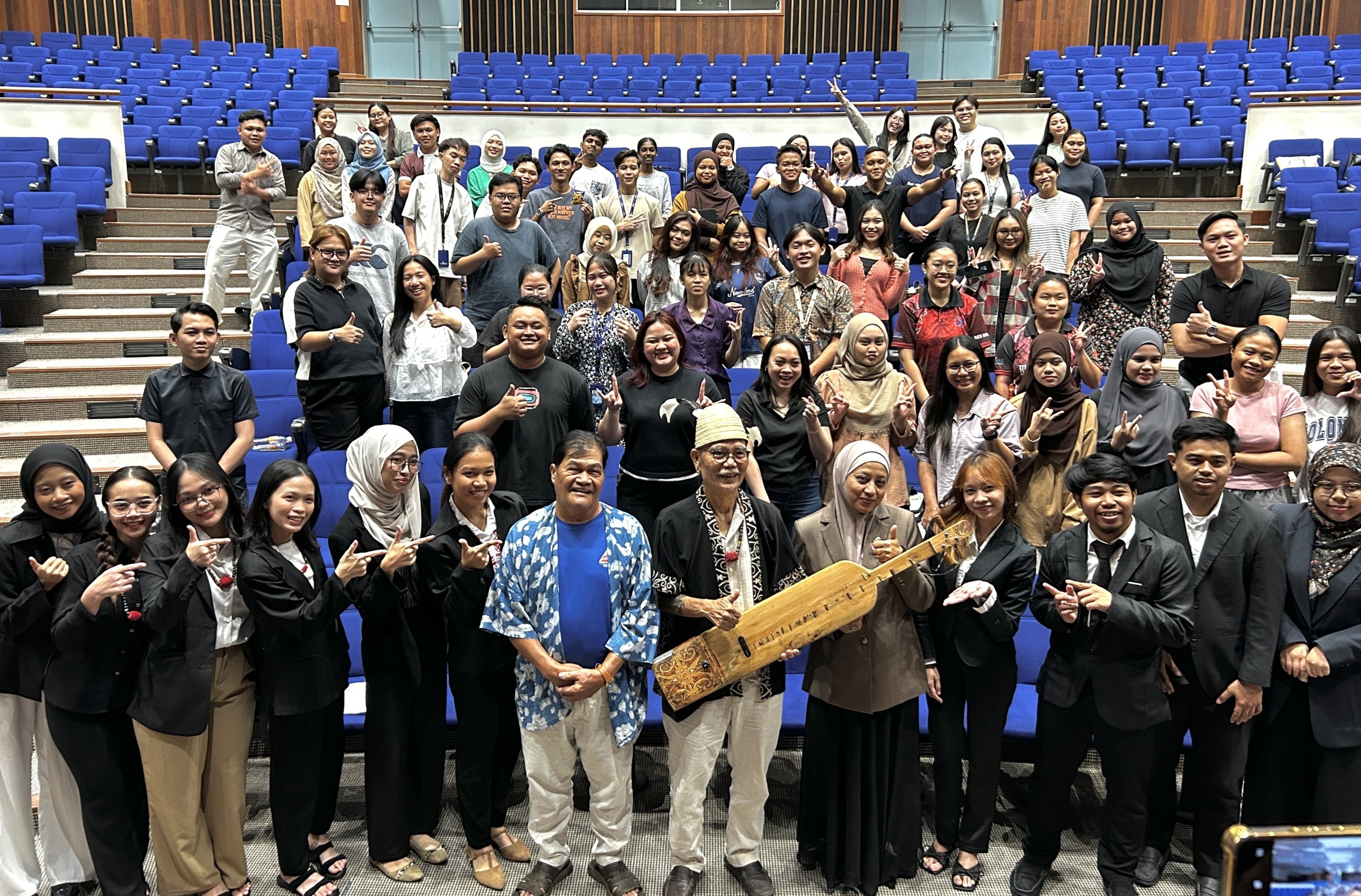 Unimas Arts Management third-years host seminar featuring sape maestro Mathew Ngau
