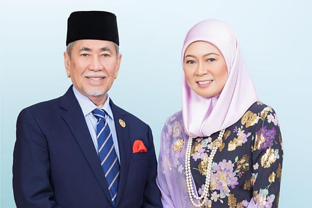 Head of State, wife convey birthday wishes to Premier Abang Johari