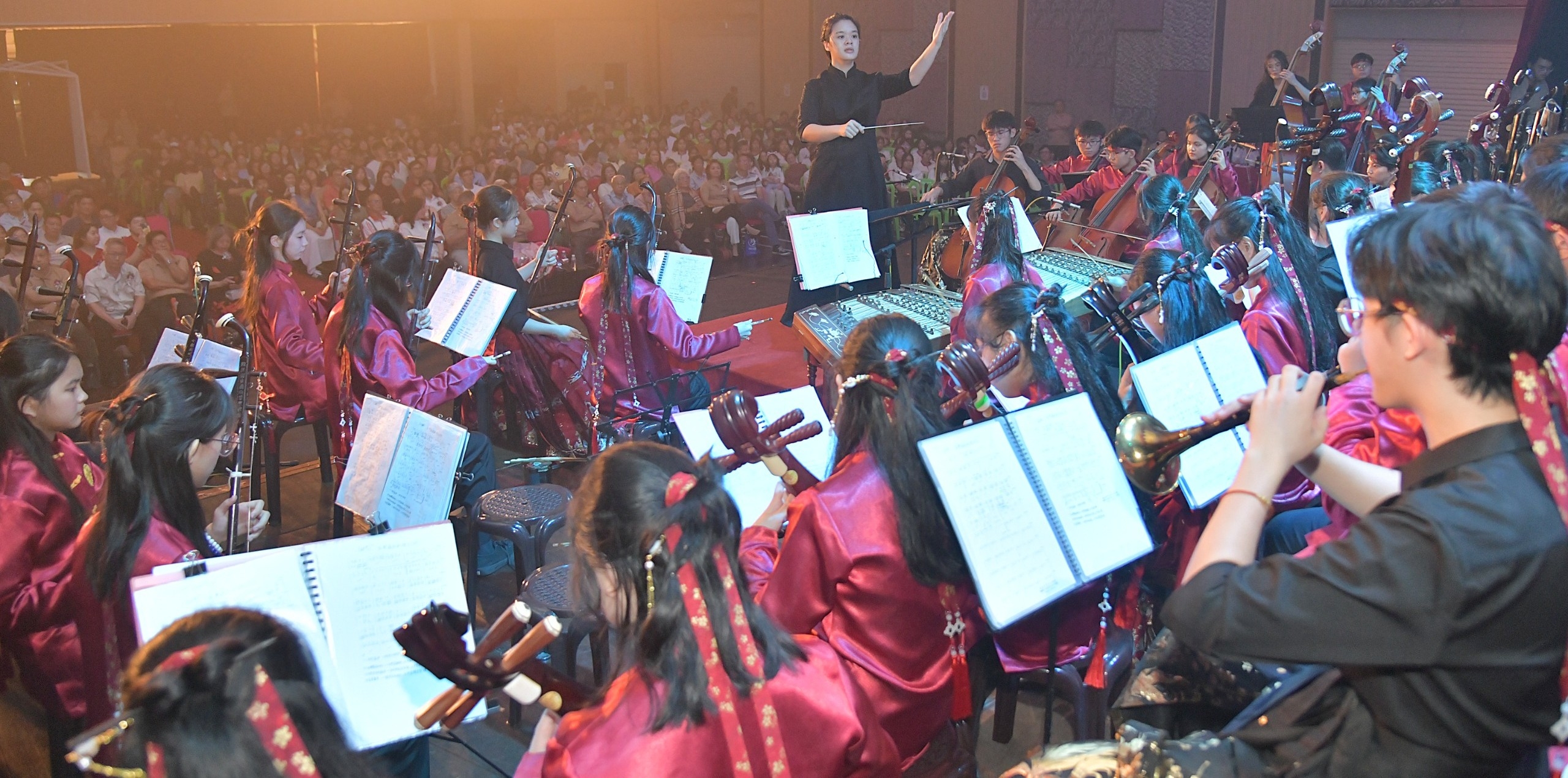 Kian Kok Middle School's Chinese Orchestra enthralls audience with 'Traces' concert
