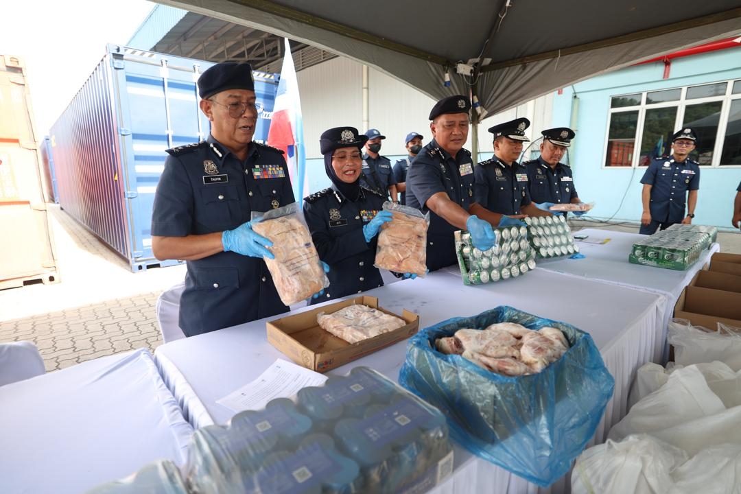 RM16.6 million worth of smuggled goods seized at Sepanggar Port
