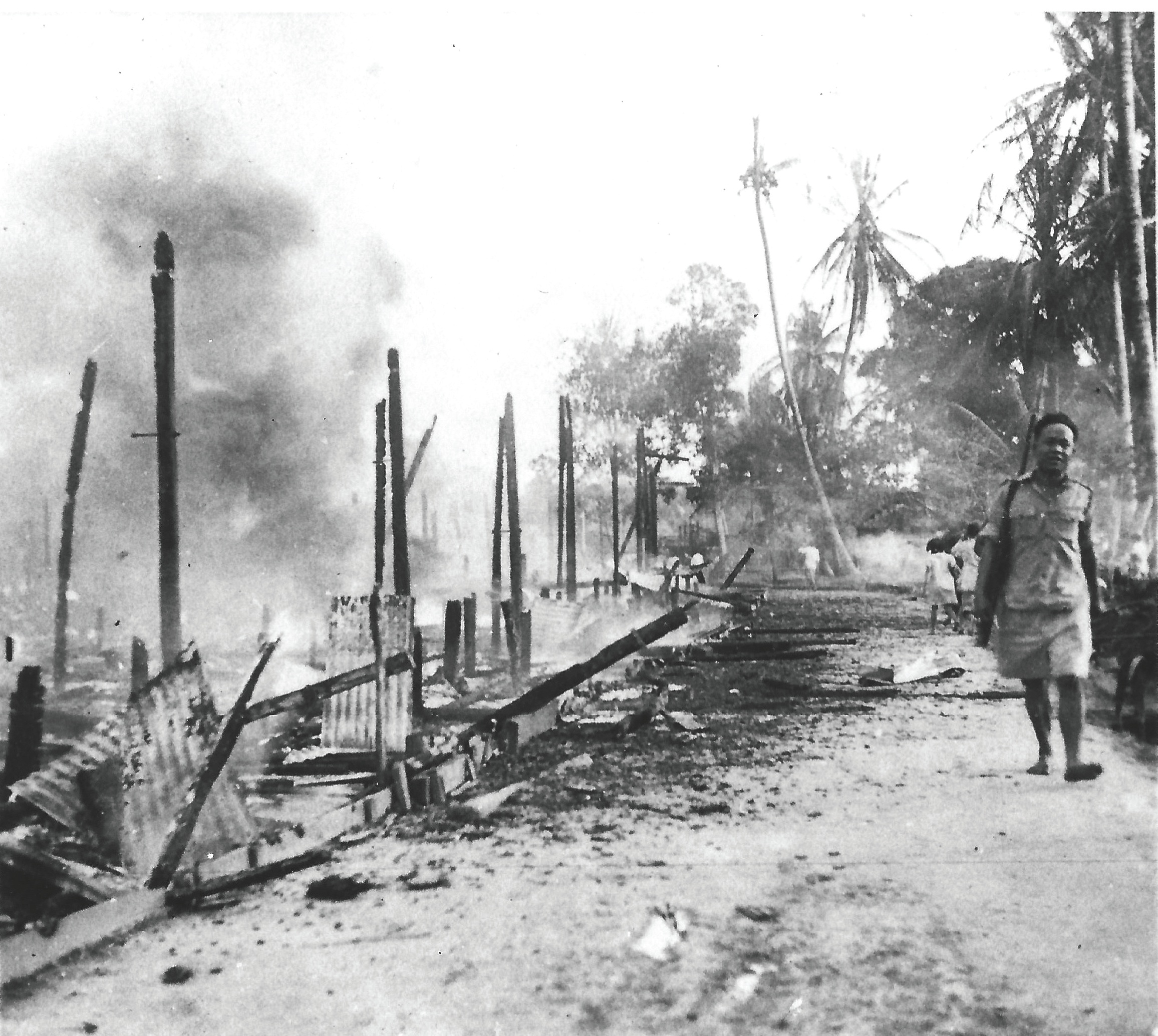 ‘The two fires at Lundu Bazaar'