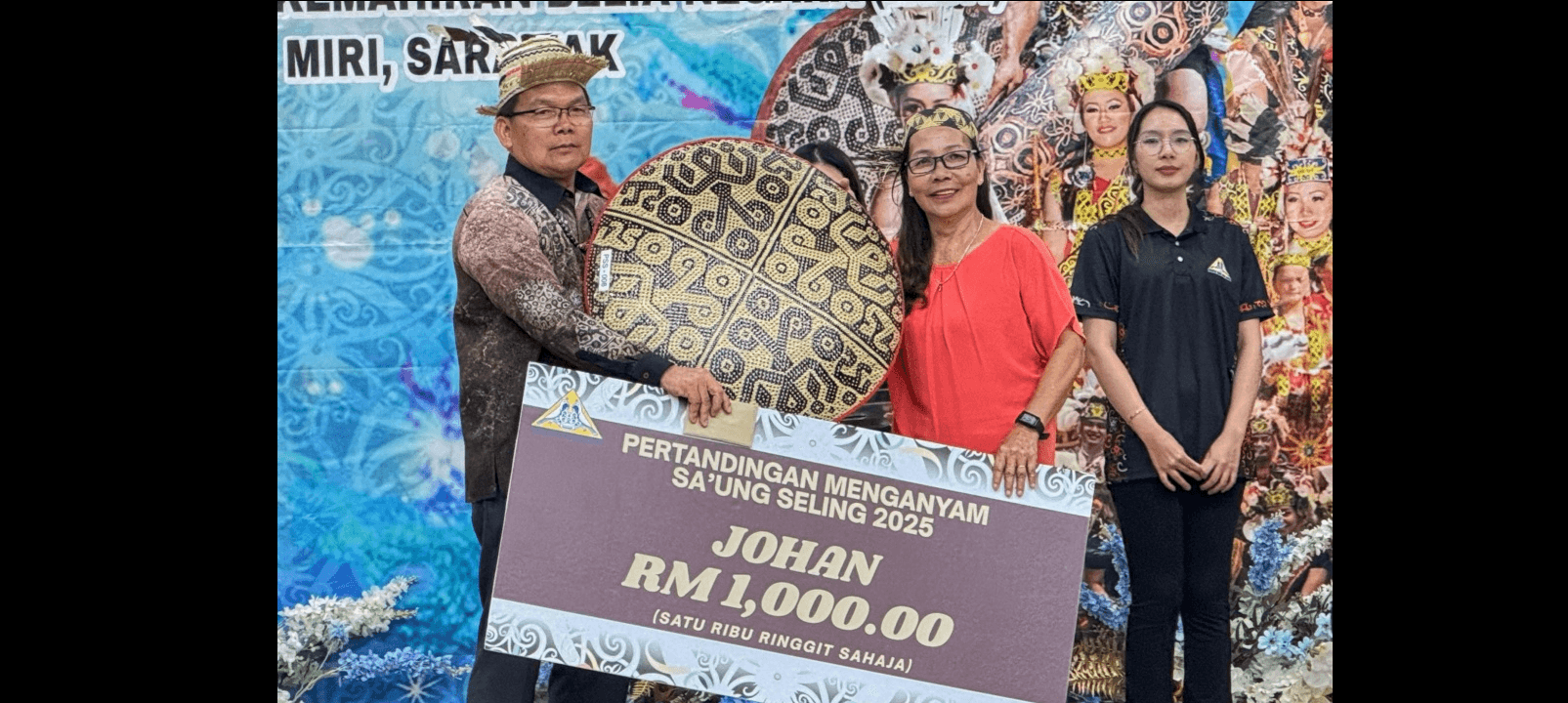 Sa'ung weaving contest showcases Kenyah Badeng heritage at Kebana Festival in Miri