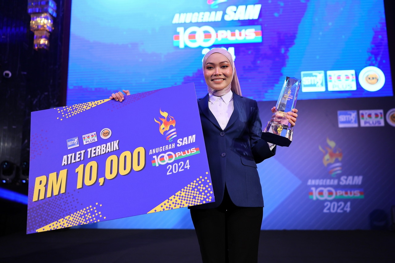 Farah Ain crowned SAM-100PLUS 2024 Best Athlete, Sarawakian Bonnie earns Best Para Athlete award