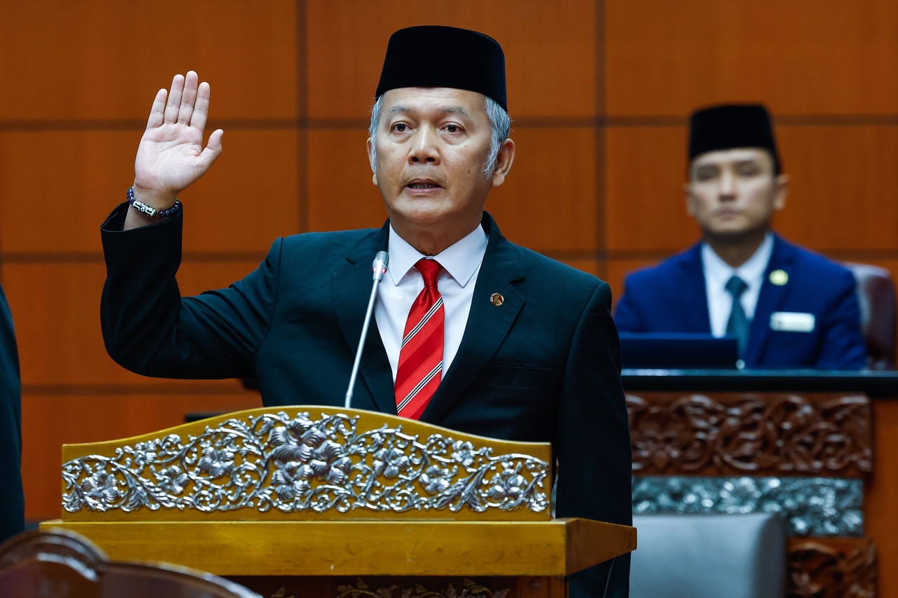 PBB supreme council member sworn in as senator for second term