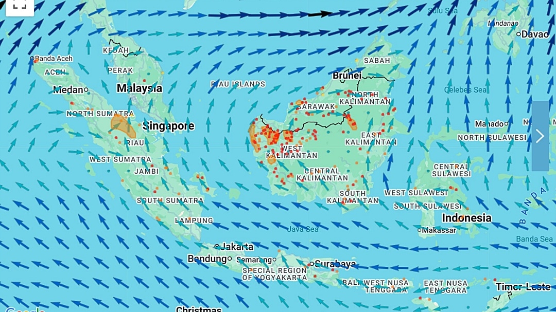 ASMC: Fire hotspots detected in Sarawak, air quality still moderate