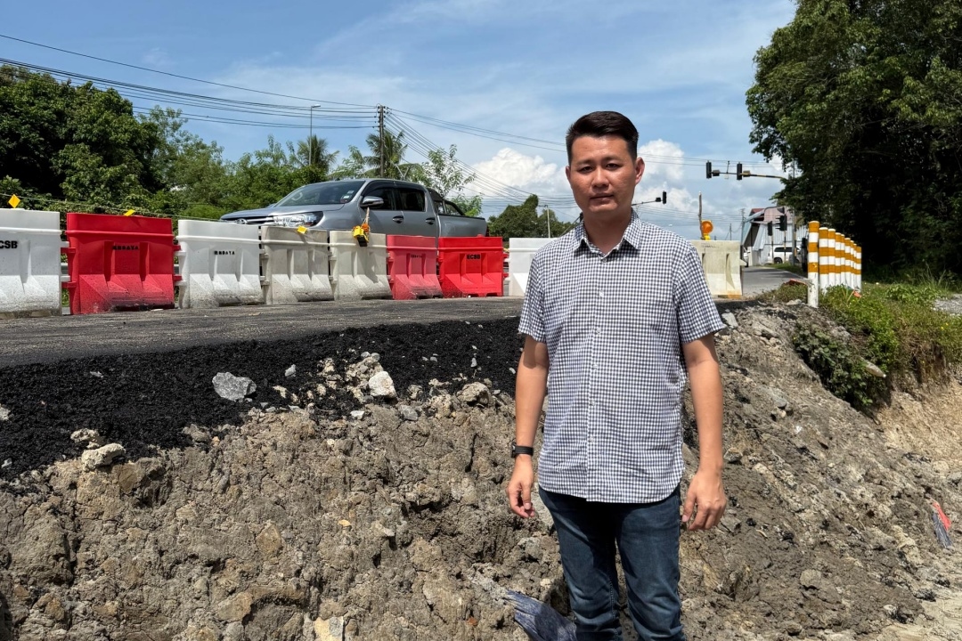 DAP man slams delay in reopening Jln Riam Lama, cites poor workmanship and safety risks