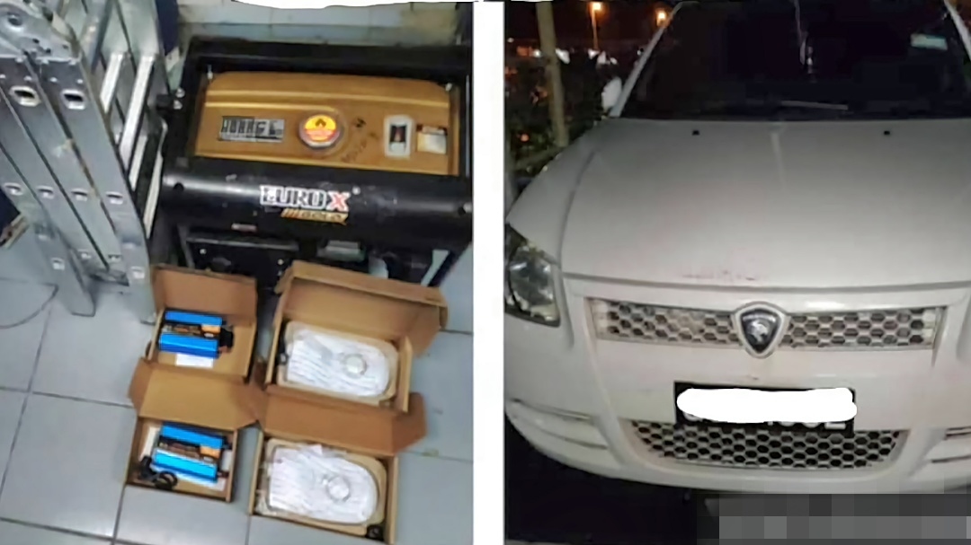 Junkie duo nabbed over break-in, theft in Ulu Krian to fund drug habit