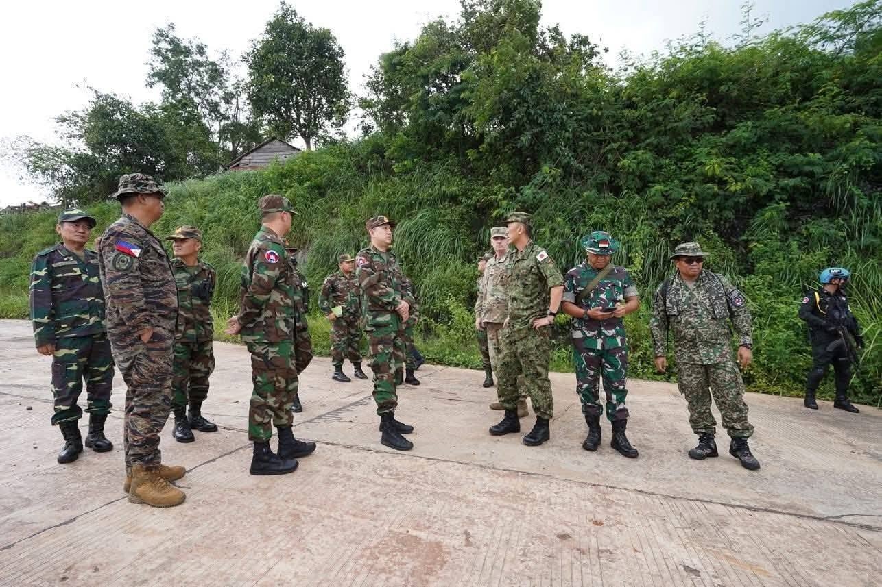 Malaysian Armed Forces joins diplomatic military visit to Cambodia-Thailand border