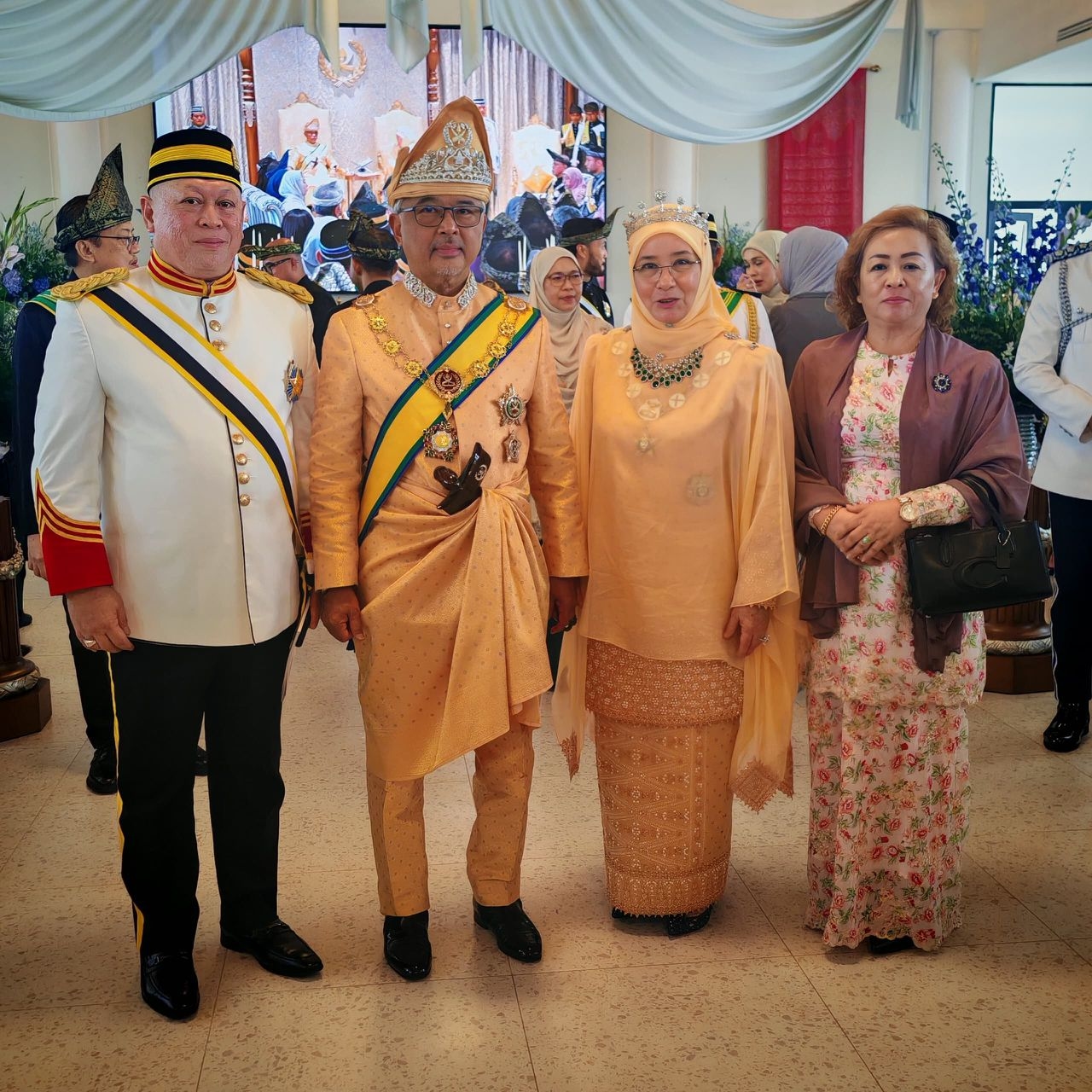 Sarawak longhouse chief conferred Dato' title by Sultan of Pahang