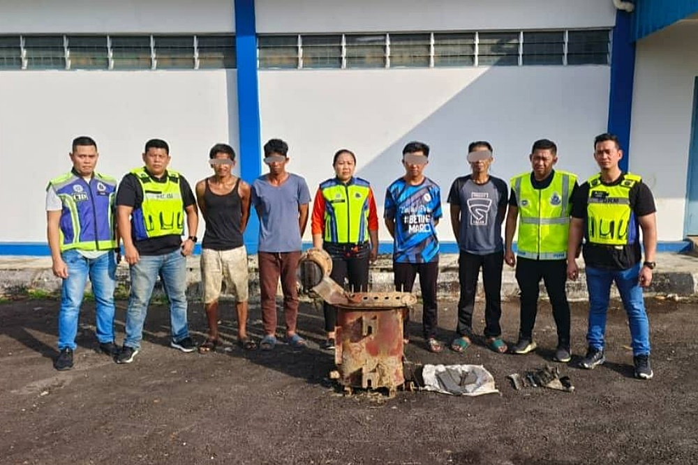 Four nabbed over Sarawak Energy's RM30,000 transformer theft in Beladin