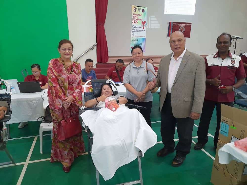 Blood donation drive sees strong turnout in honour of Warriors' Day