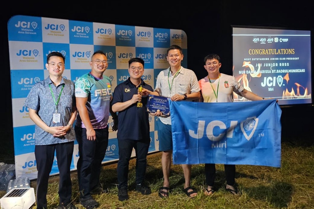 JCI Miri celebrates seven-award victory at 2025 Area Sarawak Family Day