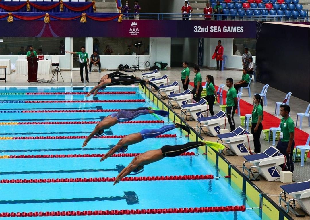 Keeping the passion for finswimming alive