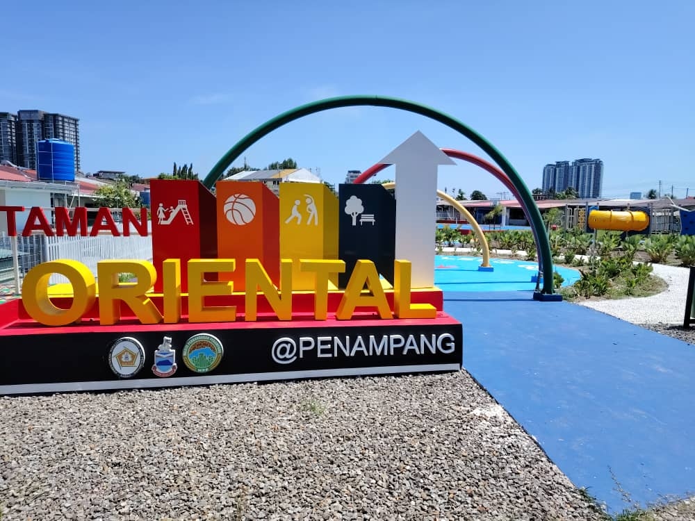 Penampang's Taman Oriental open space revitalised as community hub