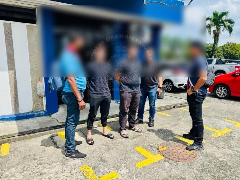 Tawau police arrest four for armed rioting over attack on civil servant