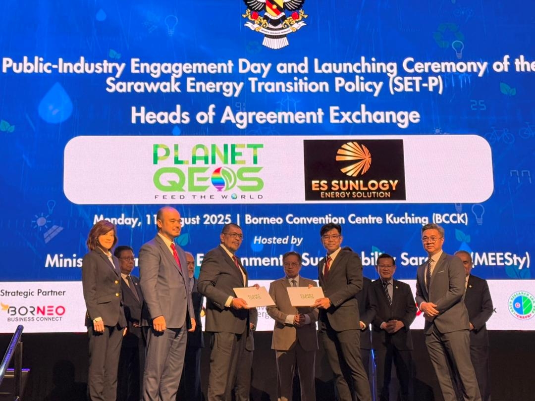 ES Sunlogy signs deal for special energy zone devt in Baram