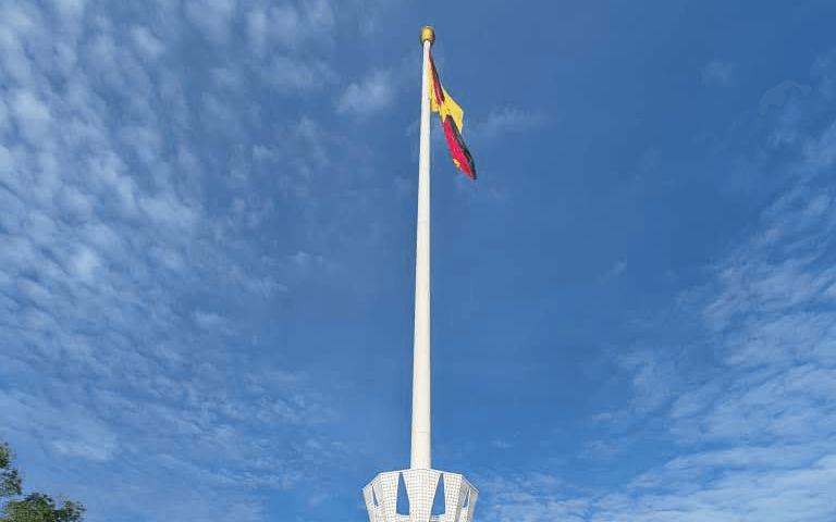State Secretary officiates August Ibu Pertiwi flag-raising