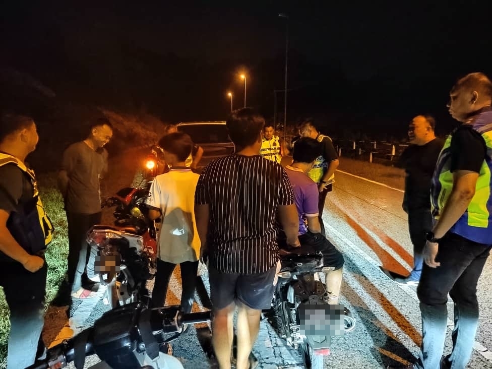 Bau police impound eight motorcycles, issue 49 summonses in traffic operation