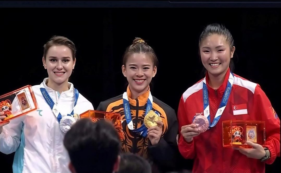 World Games gold medal an early National Day gift, says Wushu queen Cheong Min