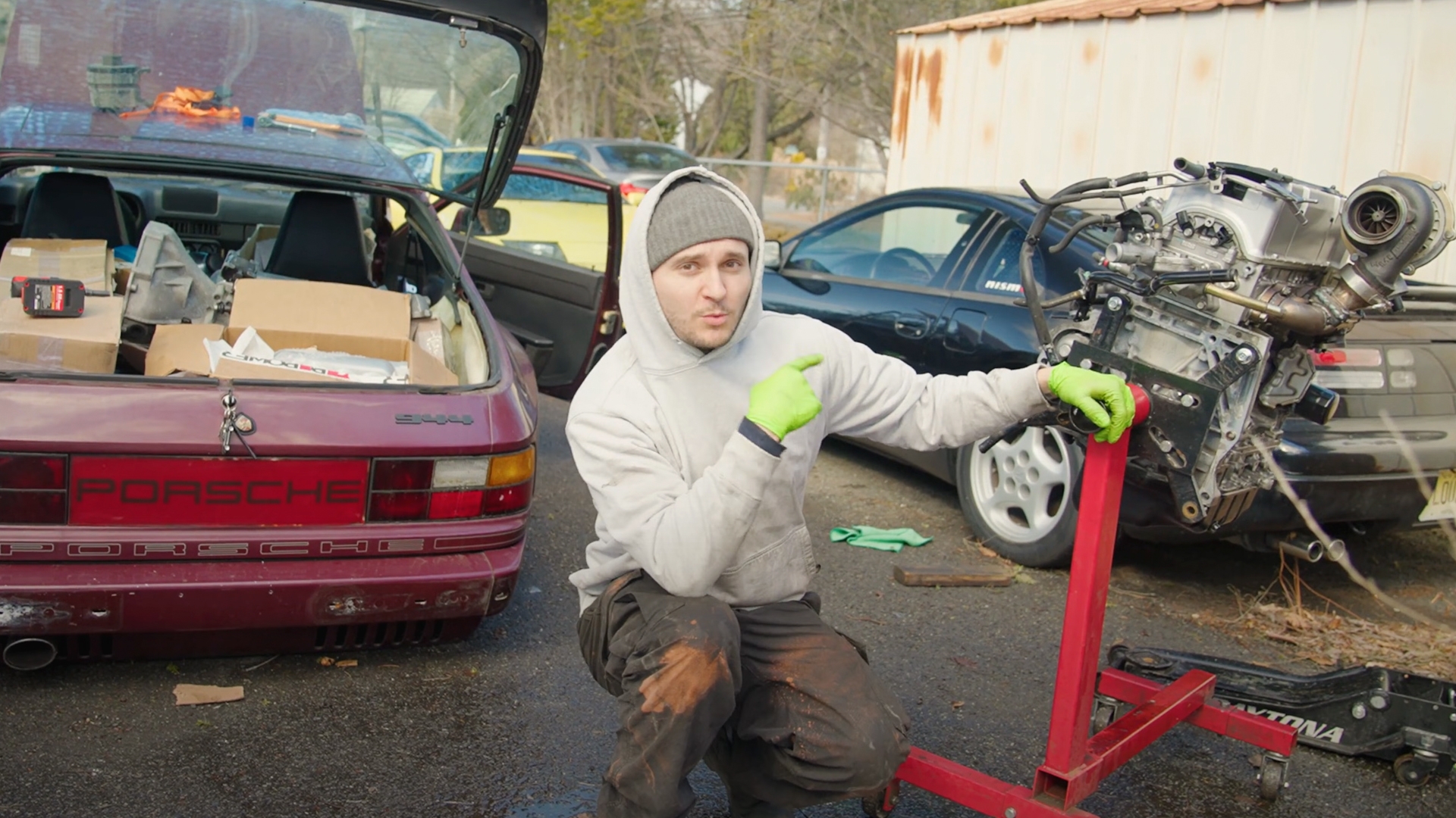 We're Putting a Honda Engine in This Porsche with Big Dreams and a Small Budget