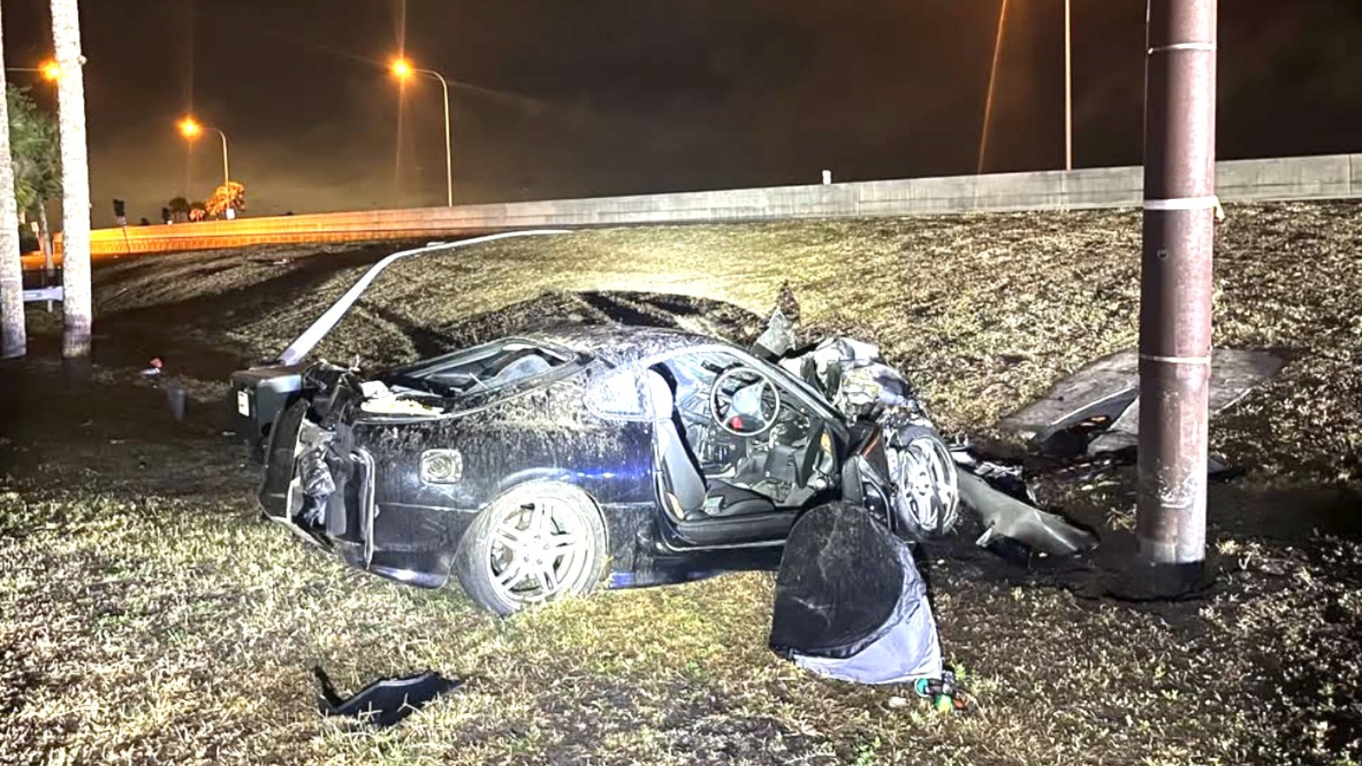 JDM Toyota Supra Obliterated by Questionable 100-MPH PIT Maneuver