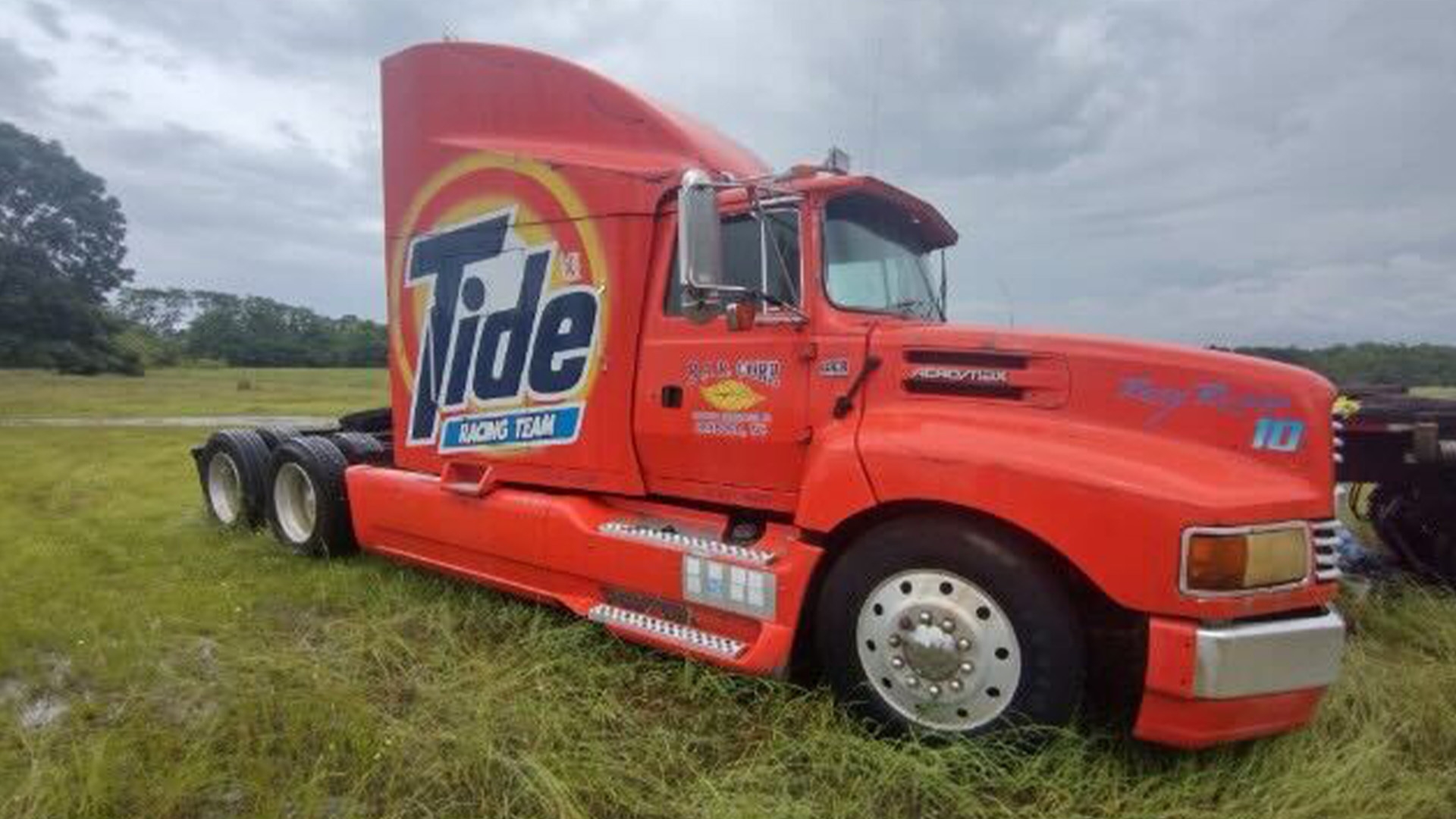 How Ricky Rudd's Tide NASCAR Hauler Ended Up Working the Tobacco Fields