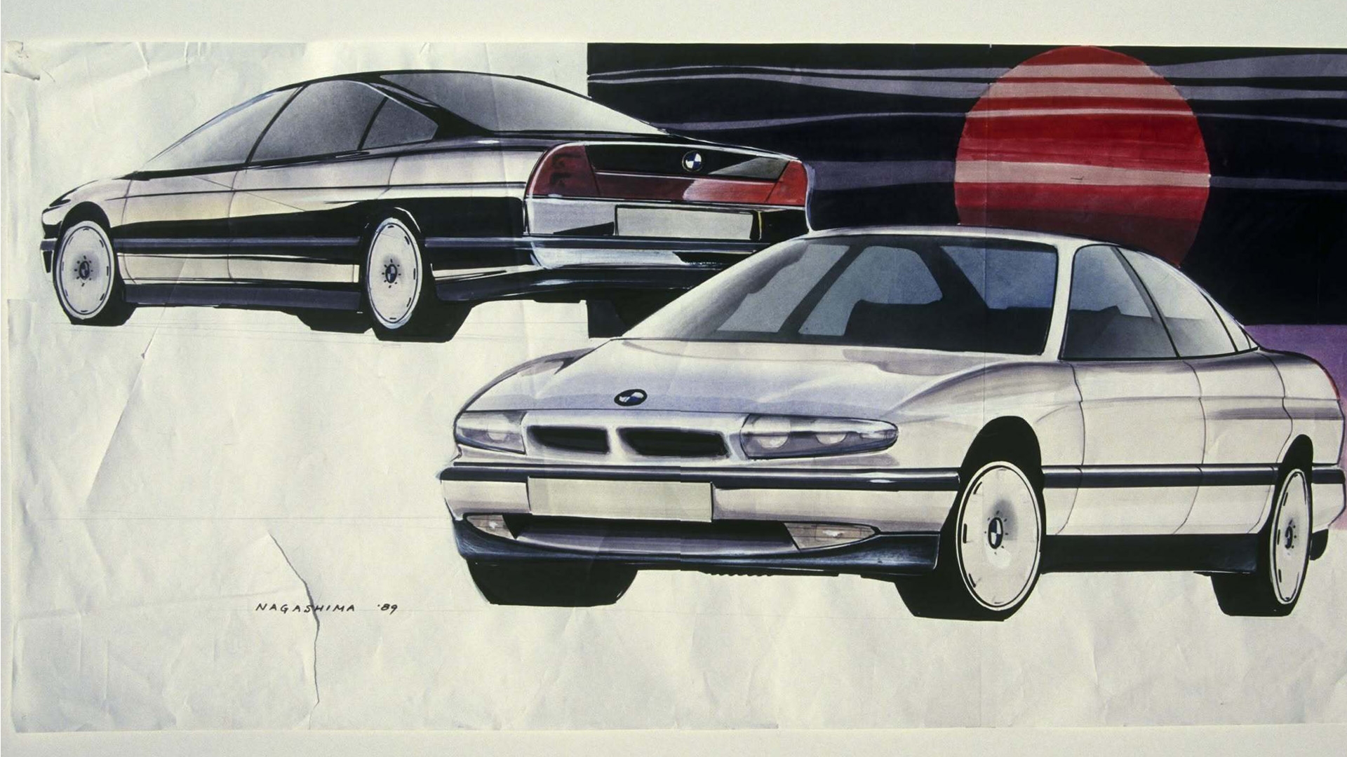 The E39 BMW 5 Series Could've Looked Much Different, Early Sketches Show