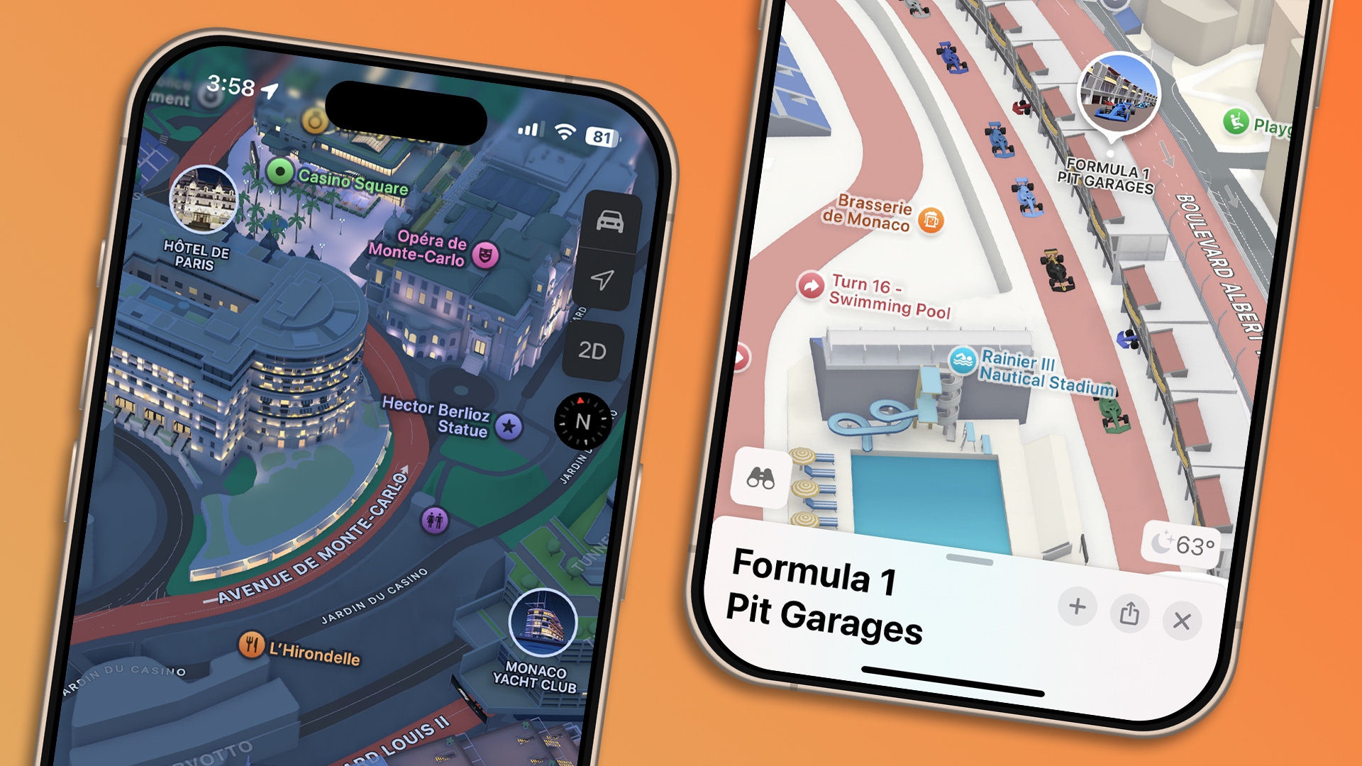 Apple Built a Little 3D Monaco F1 Circuit to Explore in Apple Maps