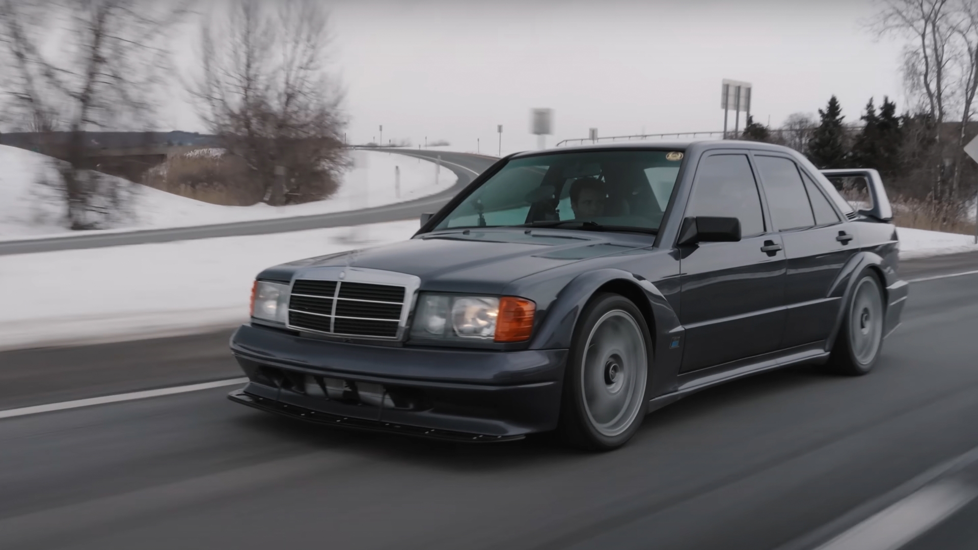 Homemade Mercedes 190E Evo II Has a Twin-Turbo Ford Raptor Engine
