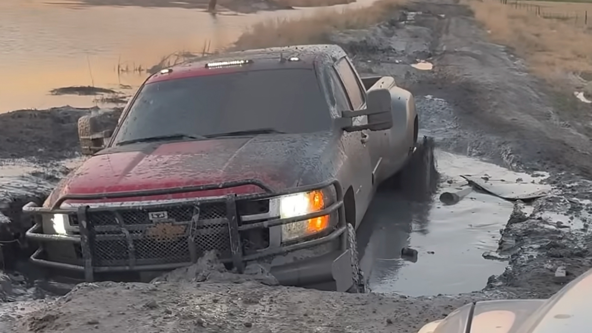 This Cursed Road Near a North Dakota Oil Field Swallows Up Any Truck That Tries It