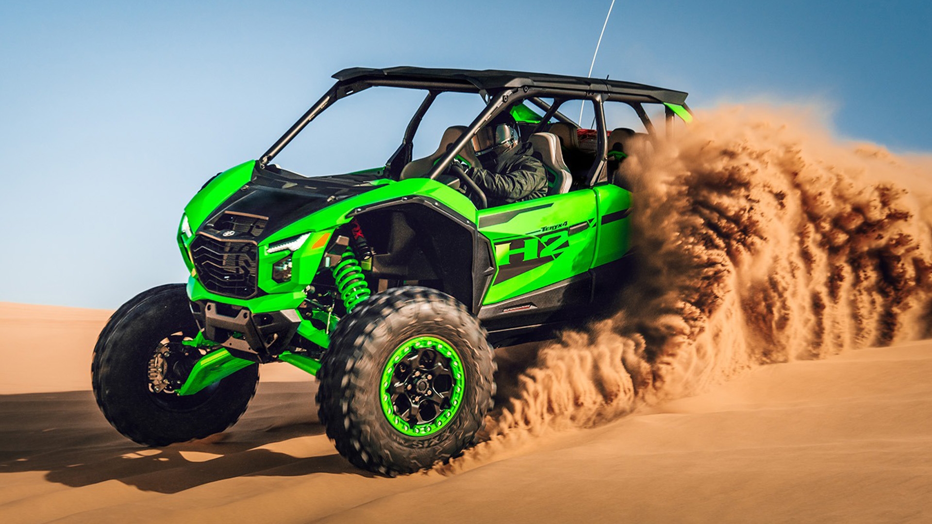 Kawasaki's New Supercharged UTV Makes 250 HP From a Ninja Streetbike Engine