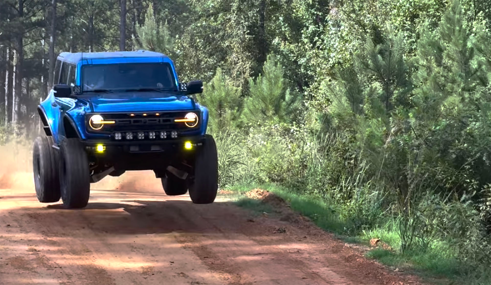 This 7.3L V8 Ford Bronco Raptor Swap Is So Clean, It's Like a Factory Job