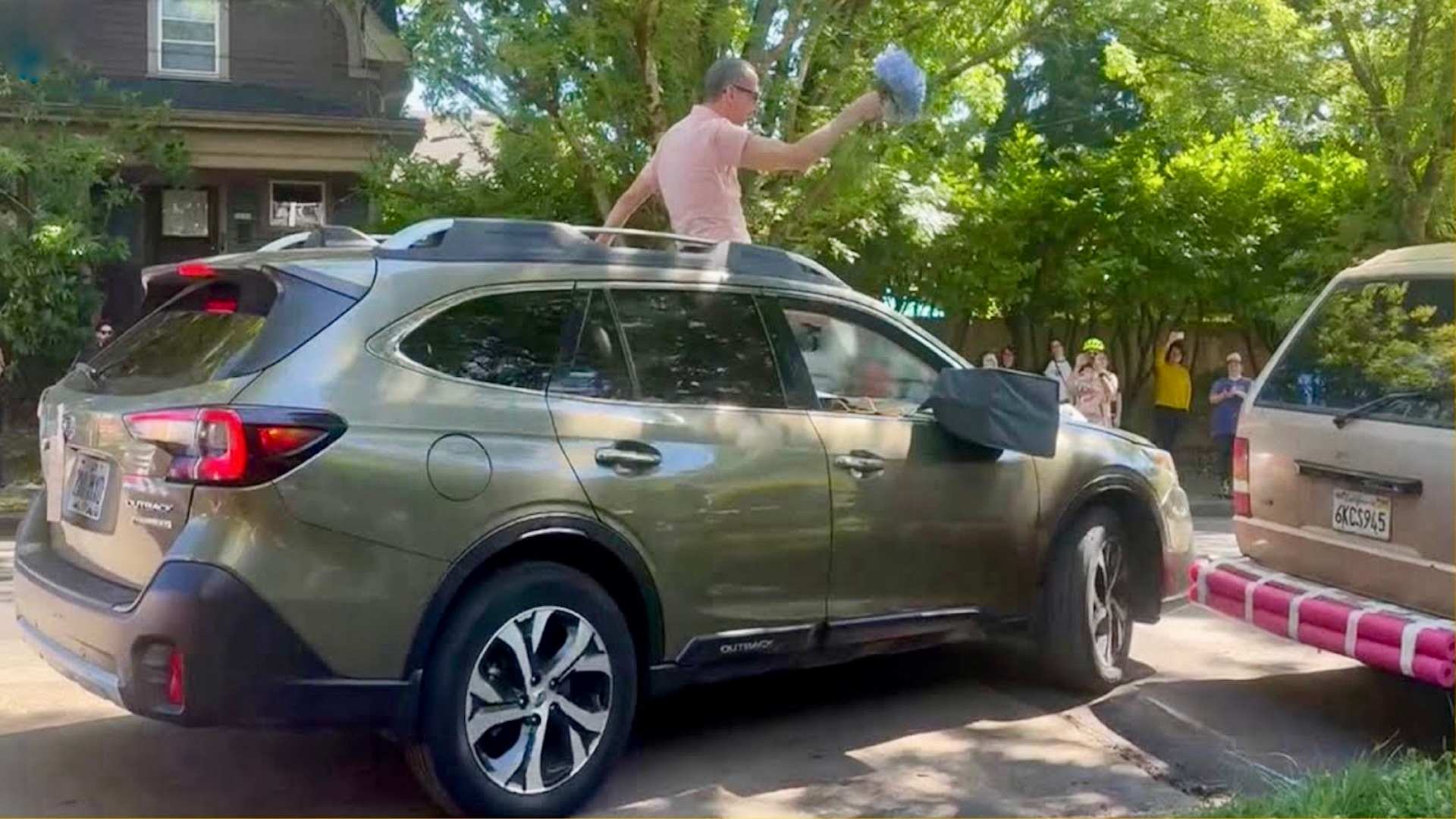 Neighborhood's Parallel Parking Competition Is My Kind of Block Party