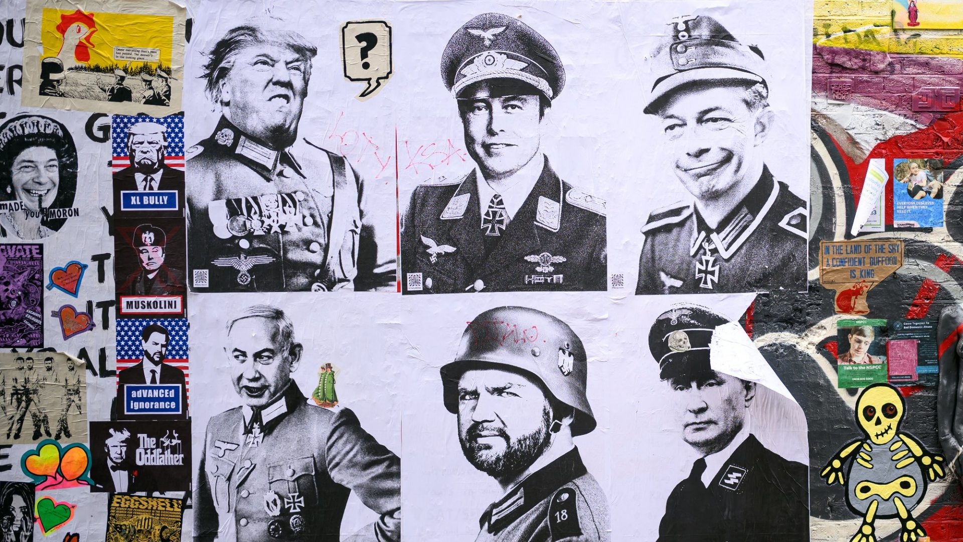 The poster artists firing back at Musk and Trump