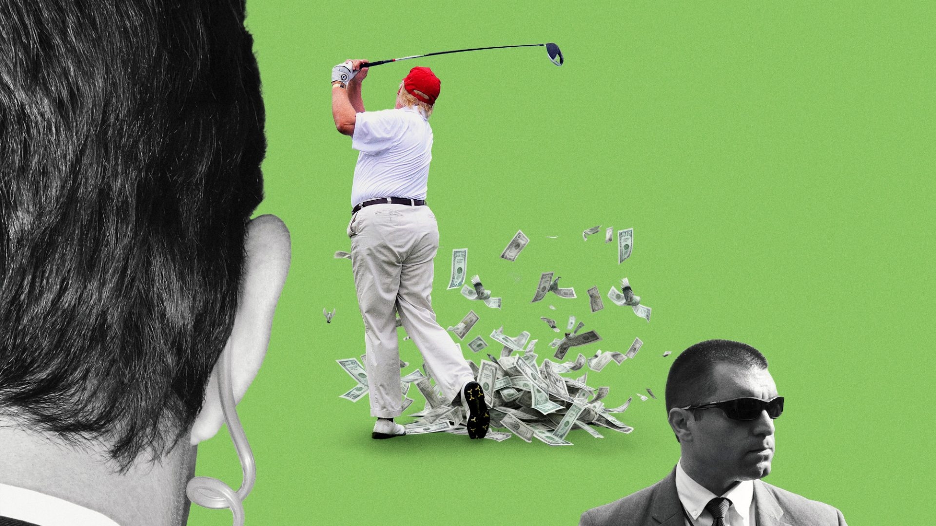 The eye-watering cost of Trump's golf habit