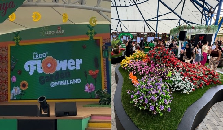 Step Into The World's First LEGO Flower Garden At LEGOLAND Malaysia!