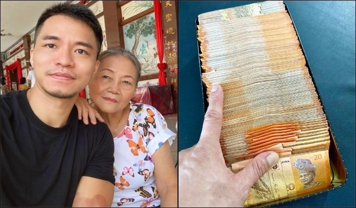 KL Man Saves RM20 Daily In Mooncake Box For Years & Collected Over RM10k