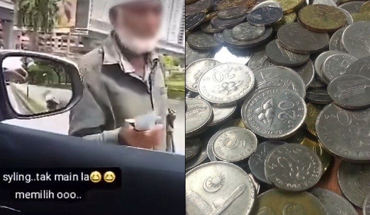 [Watch] Beggars CAN Be Choosers: KL's Coin-Refusing Panhandler