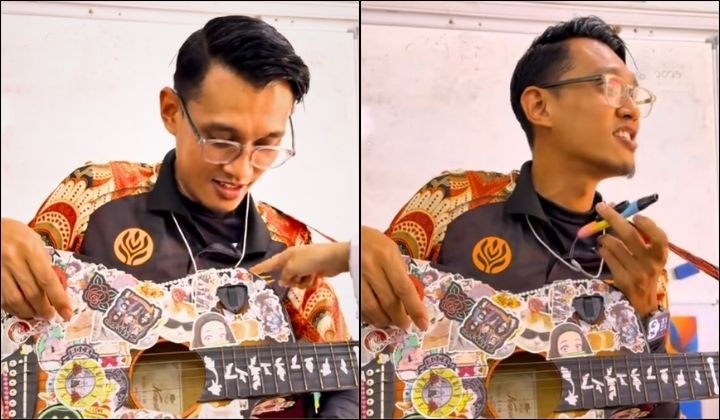 Students Hilariously Mistake Teacher's Musical Instrument For Vape