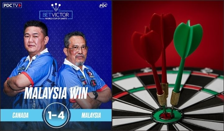 Malaysian Darts Pair Made History At World Cup Despite Losing In Last Round