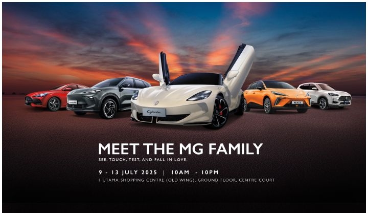 MG Motor Malaysia Launches New Cyberster RWD Variant: The World's First EV Eoadster With Scissor Doors