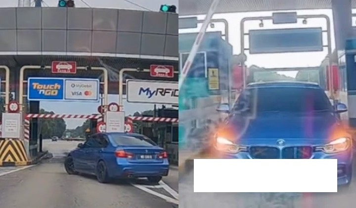 [Watch] The BMW Driver Who Has No Money To Pay Toll