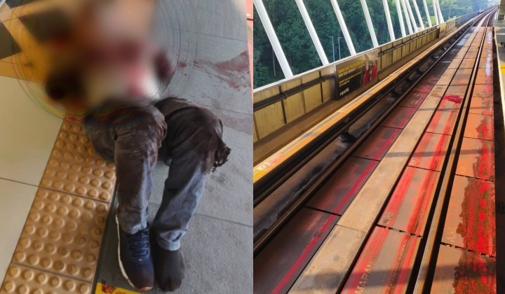 Kelana Jaya LRT Services Resume After Man Falls Onto Tracks At Subang Alam Station