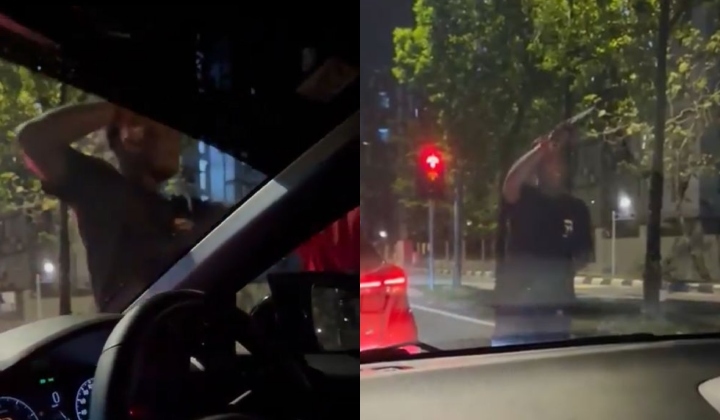 2 Men Arrested Following Viral Road Rage Incident Involving Fake Gun