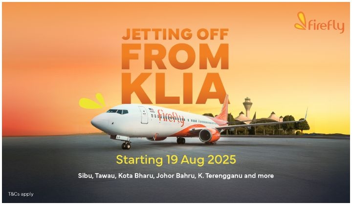 Firefly to Move Jet Operations From Subang Airport To KLIA Effective 19 August 2025